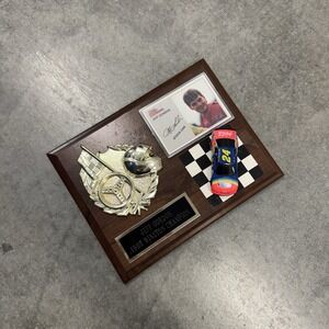 Vintage Jeff Gordon 1995 Winston Cup Champion NASCAR Plaque Diecast Card
